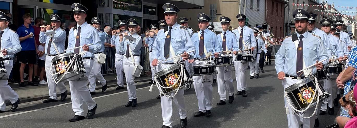 Tambourkorps Gruppenfoto